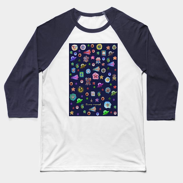 the space 1j Baseball T-Shirt by diegomanuel